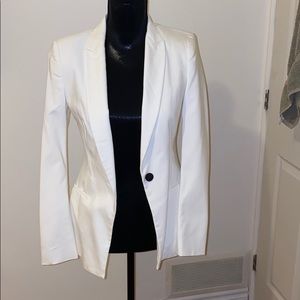 White blazer
